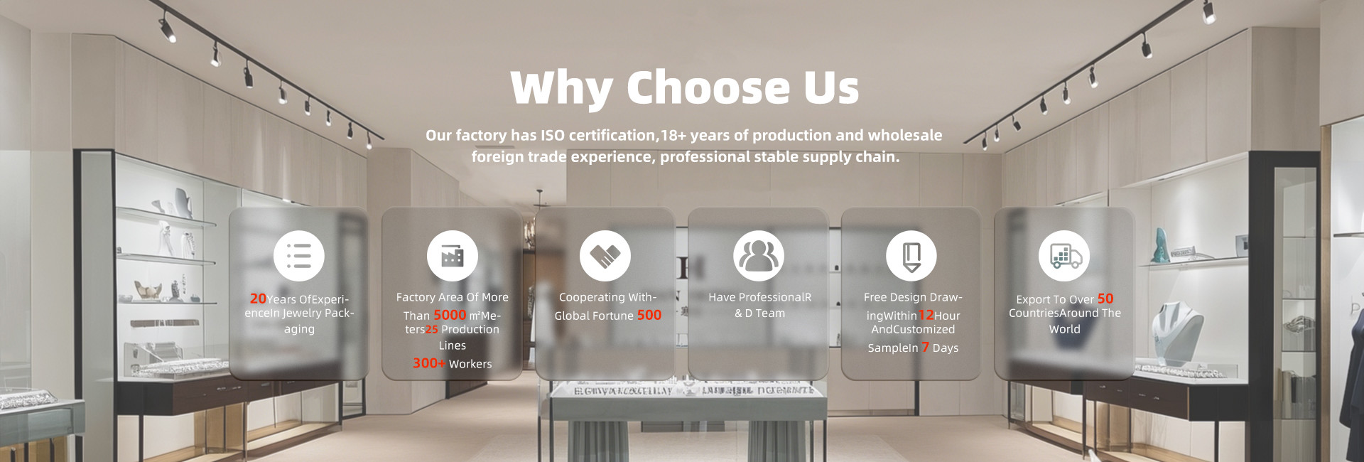 chất lượng Hộp đồ trang sức Bao bì nhà máy sản xuất