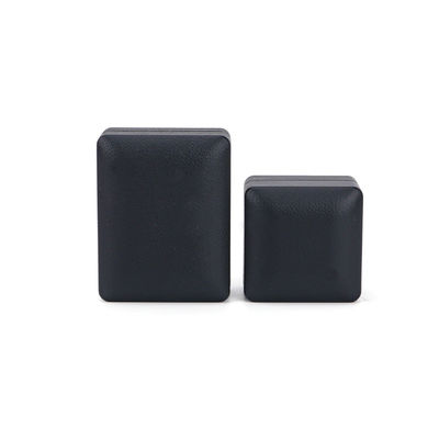 Mua Hộp nhẫn tùy chỉnh Hanhong với ánh sáng 6,5*6,5*4,5cm Kích thước da đen và vật liệu nhung online manufacture