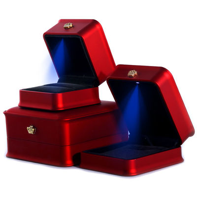 Mua Bao bì đồ trang sức Hanhong Custom Luxury Crown LED Box cho vòng đeo tay và nhẫn online manufacture