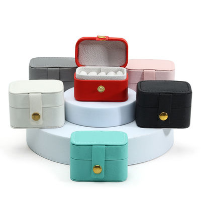 Mua Vỏ đồ trang sức da Đồ cầm tay Mini tổ chức du lịch để lưu trữ vòng đeo tai dây chuyền online manufacture