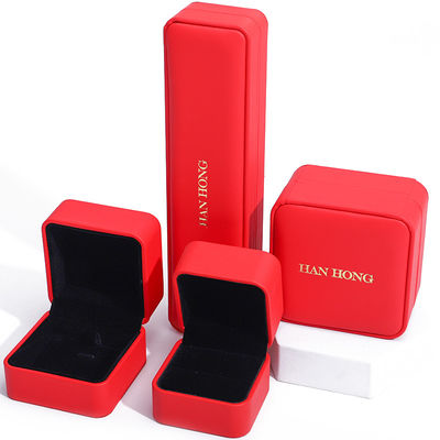 Hộp đóng gói đồ trang sức nhung sang trọng tùy chỉnh để lưu trữ vòng cổ và vòng tay từ Hanhong