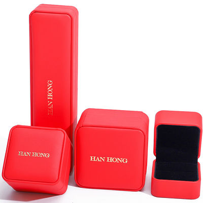 Hộp đóng gói đồ trang sức nhung sang trọng tùy chỉnh để lưu trữ vòng cổ và vòng tay từ Hanhong