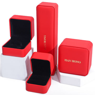 Hộp đóng gói đồ trang sức nhung sang trọng tùy chỉnh để lưu trữ vòng cổ và vòng tay từ Hanhong