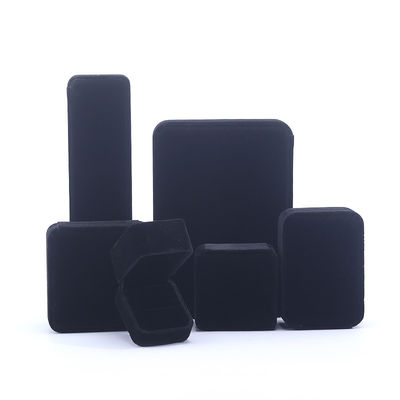 Mua Tay làm nhẫn nhung đen hộp đồ trang sức cho vòng cổ Stud tai đeo tay Custom online manufacture
