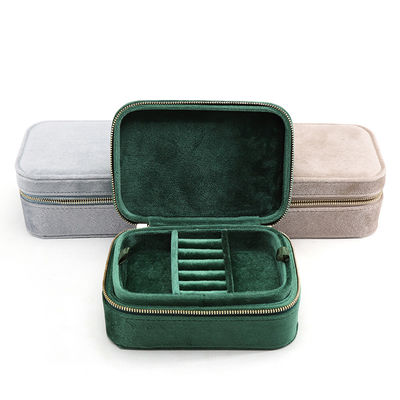 Hôn nhân Velvet Travel Ring Box cho Han Hong Cặp đôi vòng cổ Bảo quản đồ trang sức