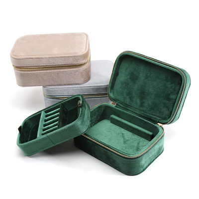 Hôn nhân Velvet Travel Ring Box cho Han Hong Cặp đôi vòng cổ Bảo quản đồ trang sức