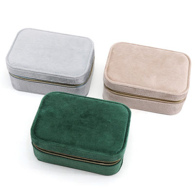 Hôn nhân Velvet Travel Ring Box cho Han Hong Cặp đôi vòng cổ Bảo quản đồ trang sức