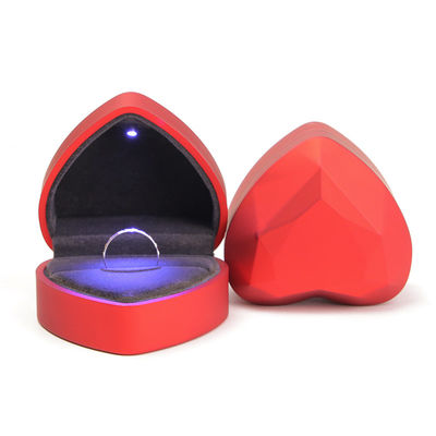 Mua Đàn nhẫn đá quý màu đỏ hình trái tim LED online manufacture