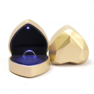 LED hình trái tim vàng trang sức Cassette của LED cho tùy chỉnh kích thước và Logo của khách hàng