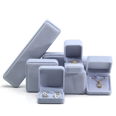 Mua White Velvet Custom Jewelry Packaging Box for Necklace Stud Earrings Chiếc đeo tay và nhẫn online manufacture