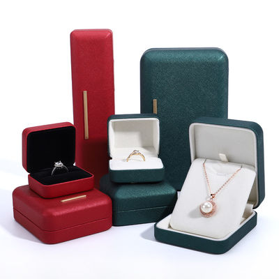 Mua Hộp đồ trang sức nhung tùy chỉnh cho vòng đeo tay da PU và vòng đeo tai online manufacture