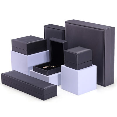 Mua Hộp đóng gói đồ trang sức bằng nhung bạc với logo tùy chỉnh và hộp nhẫn vòng cổ xốp dày online manufacture