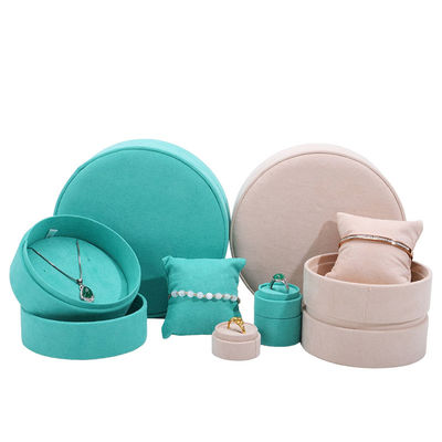 Mua Liên hệ với chúng tôi cho Hanhong sang trọng tùy chỉnh đám cưới giấy đính hôn Velvet trang sức hộp hiển thị online manufacture