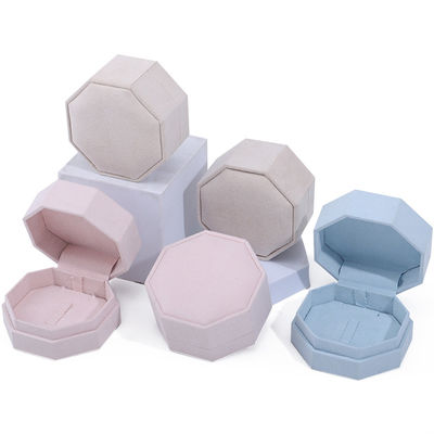 Mua 7.5 * 7.5cm hộp trang sức nhung cho tùy chỉnh logo vòng cổ và nhẫn thiết lập hiển thị du lịch online manufacture