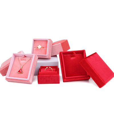 Logo của khách hàng Hanhong Velvet trang sức hiển thị hộp quà tặng cho các đính hôn tùy chỉnh
