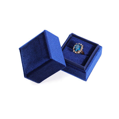 Mua Hanhong Luxury Customized Blue Square Ring Storage Box cho giấy đính hôn online manufacture