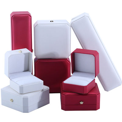 Bao bì đồ trang sức trong vật liệu da Hán Hồng tùy chỉnh High End hộp quà tặng cho các mặt hàng sang trọng