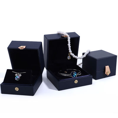 Bao bì đồ trang sức tùy chỉnh hộp nhung với logo và in màn in lụa