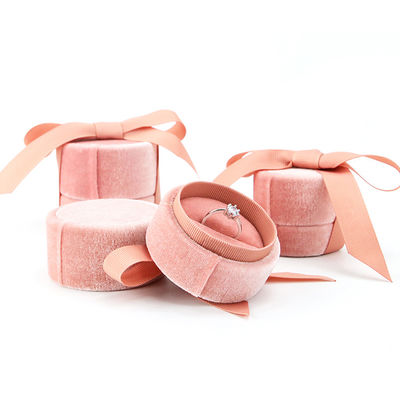 Mua Hộp nhẫn vải flanel của Hanhong Tiandi để đóng gói đồ trang sức 5 * 4.5 * 5cm Nhung nhựa online manufacture