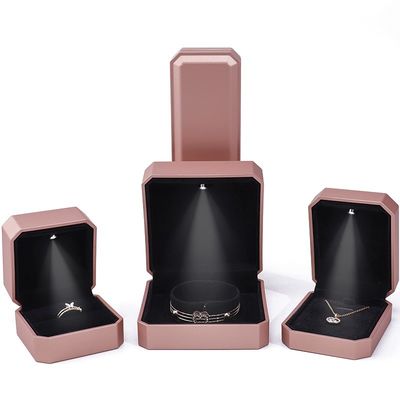 Mua Đặt hàng theo yêu cầu LED ẩm ướt hộp đồ trang sức bao bì cho nhẫn vòng cổ vòng tay tai tai online manufacture