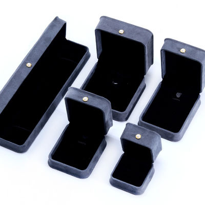 Hỗn tay Xưởng trang sức nhung xám nhung cho tùy chỉnh đeo tay đeo tai đeo cổ khóa khóa ngọc trai