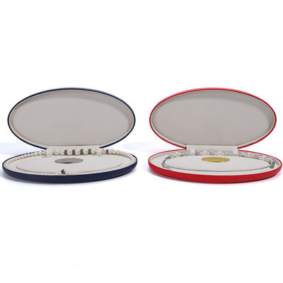 Mua Hộp đóng gói đồ trang sức tùy chỉnh logo cho vòng và vòng cổ vòng tay lưu trữ da Hanhong PU online manufacture
