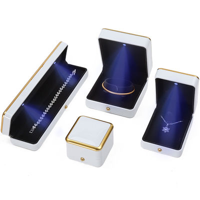 High End Luxury Light Up Quần áo đồ trang sức Quần áo đồ trang sức với nội thất nhung mềm