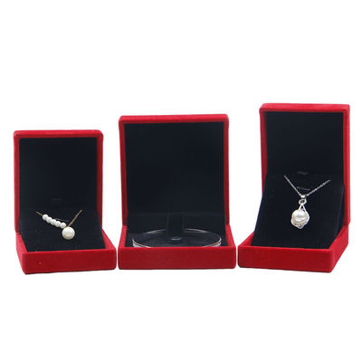 Hồng tùy chỉnh kích cỡ Hanhong đúc đồ trang sức bao bì hộp cho vòng cổ và nhẫn của tôi