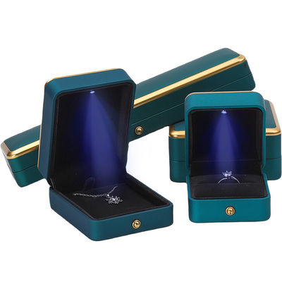 Mua Vòng đeo tay Đeo cổ Nhẫn Nhẫn Hộp đồ trang sức với Light Luxury Organizer Peacock Blue online manufacture
