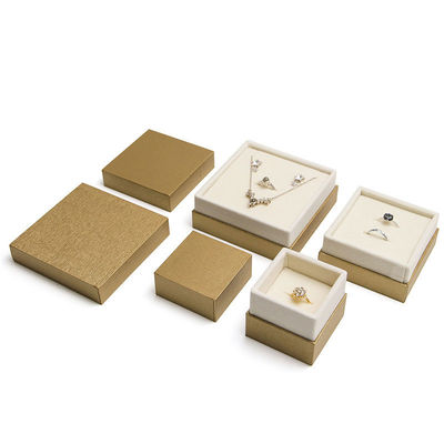 Hộp đồ trang sức giấy nhung thiết kế tùy chỉnh Hanhong Bao bì thân thiện với môi trường
