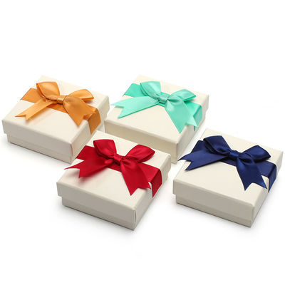 Mua Logo tùy chỉnh sang trọng Khâu nhỏ đồ trang sức lưu trữ Bao bì giấy hộp nhung vật liệu online manufacture