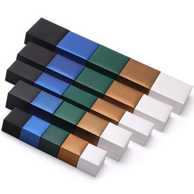 9*9*3.5cm Logo tùy chỉnh Hộp đóng gói đồ trang sức cho vòng tai và nhẫn tùy chỉnh