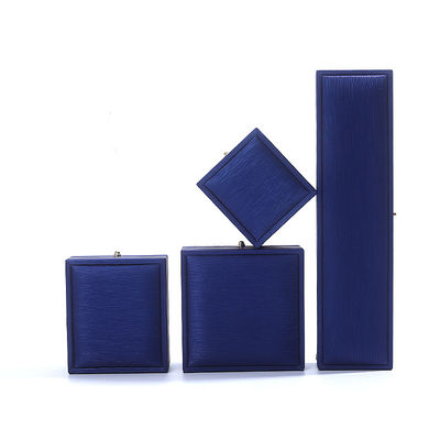 Mua Hanhong Custom Blue Leather Jewelry Box for Ring Necklace Bracelet Wedding Liên hệ với chúng tôi online manufacture