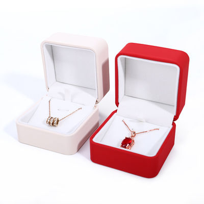 Mua Hộp vòng cổ da PU tùy chỉnh cho bao bì đồ trang sức sang trọng tùy chỉnh online manufacture