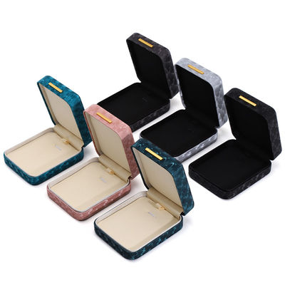 Mua Hanhong Custom Rounded Corner Moon Pattern Iron Box dành cho phụ nữ được đặt trong da sợi vi mô đen online manufacture