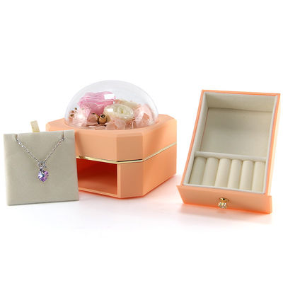 Mua Hộp hoa đồ trang sức vòng vòng cổ hộp đồ trang sức với hoa hồng cho ngày Valentine bất ngờ online manufacture