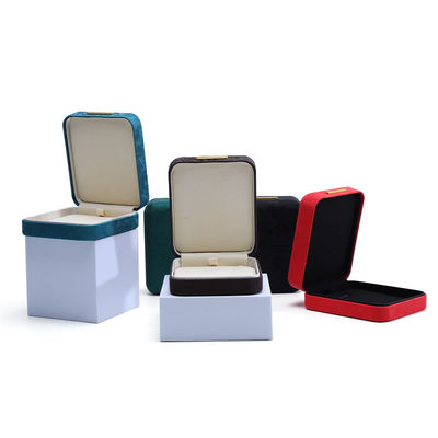 Black Moon Pattern Iron Box đồ trang sức tổ chức cho du lịch