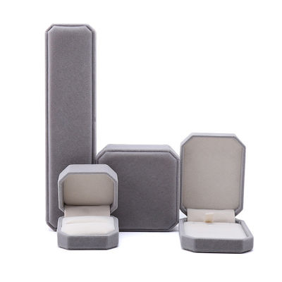 Mua Xếp đồ trang sức hình tám góc màu xám tùy chỉnh cho vòng cổ vòng tay và nhẫn online manufacture