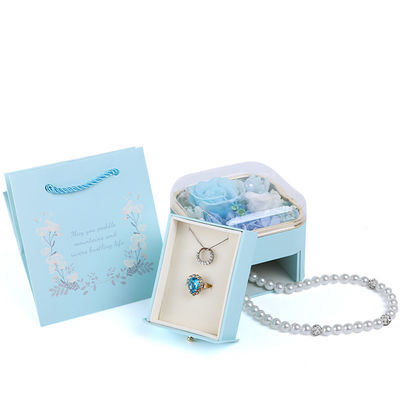 Đơn vị hóa kích thước Hoa ngăn kéo hộp trang sức Rose thiết kế cho quà ngày Valentine
