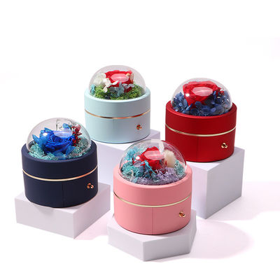 Mua Đơn vị kích thước sang trọng vòng hoa đồ trang sức hộp đóng gói vòng hộp ngăn kéo online manufacture