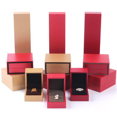 Mua Hộp đóng gói đồ trang sức giấy theo logo tùy chỉnh cho vòng cổ vòng tay 5.5 * 4.5 * 3.5 online manufacture