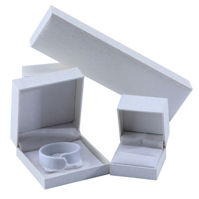 OEM hình chữ nhật Thẻ giấy đồ trang sức hộp giấy đóng gói hộp cho vòng tai vòng cổ