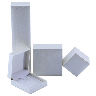OEM hình chữ nhật Thẻ giấy đồ trang sức hộp giấy đóng gói hộp cho vòng tai vòng cổ