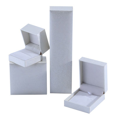 OEM hình chữ nhật Thẻ giấy đồ trang sức hộp giấy đóng gói hộp cho vòng tai vòng cổ