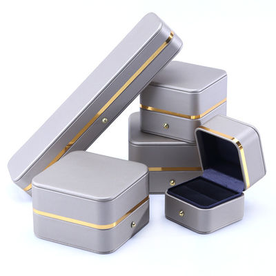 Nhãn hiệu nổi bật Hán Hồng hộp đồ trang sức da tùy chỉnh cho vòng tay vòng cổ đồng hồ