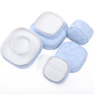 Nhựa Velvet Hanhong Logo tùy chỉnh Xưởng đồ trang sức hình vuông di động