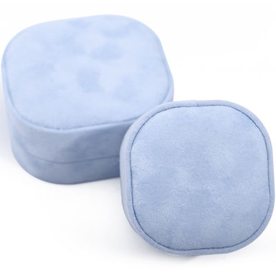 Nhựa Velvet Hanhong Logo tùy chỉnh Xưởng đồ trang sức hình vuông di động