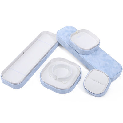 Nhựa Velvet Hanhong Logo tùy chỉnh Xưởng đồ trang sức hình vuông di động