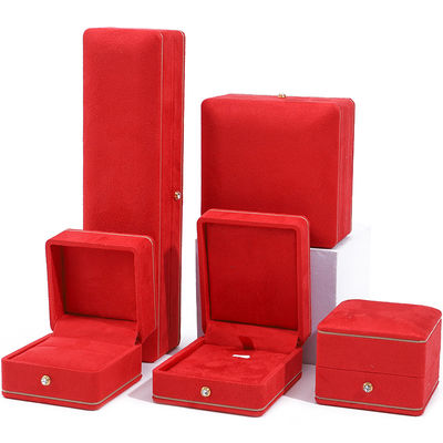 Hình thức mới nhất tùy chỉnh kích thước Velvet đồ trang sức hộp đóng gói cho vòng đeo cổ tay vòng đeo cổ