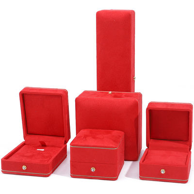Hình thức mới nhất tùy chỉnh kích thước Velvet đồ trang sức hộp đóng gói cho vòng đeo cổ tay vòng đeo cổ
